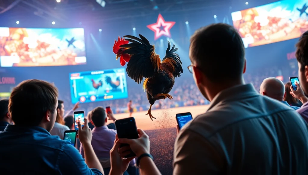 Live cockfighting action on sv368win.live with interactive betting experience.