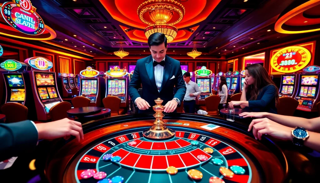 Experience thrilling gameplay at https://uk88.trading/ with vibrant casino action and eager players.