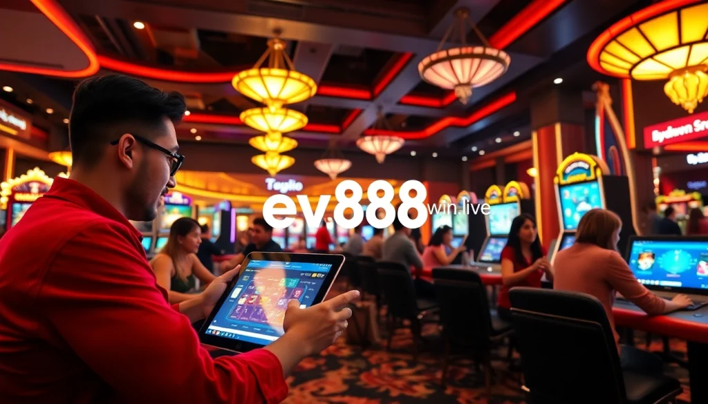 Exciting online casino experience at ev88win.live with dynamic gameplay.