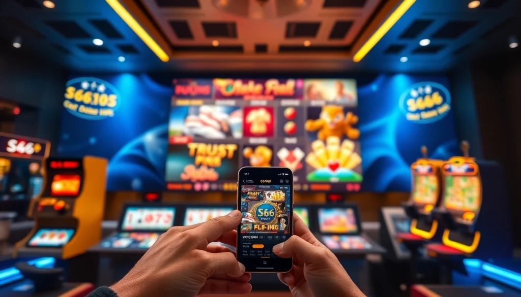 S666.nyc offers a modern online betting experience with an engaging casino interface and happy players celebrating wins.